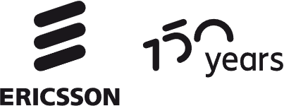Ericsson 150 years logo